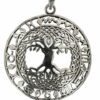 Kiss of Leather Kettenanhänger Lebensbaum 925 Silber Anhänger Yggdrasil Sternzeichen Baum