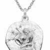 trendor Kette mit Anhänger Sternzeichen Wassermann Ø 20 mm und 925 Silber