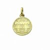 Adelia´s Kette mit Anhänger 333 Gold Sternzeichen Anhänger Zwilling Ø 11