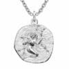 trendor Kette mit Anhänger Sternzeichen Jungfrau mit 925 Silber Ø 16 mm