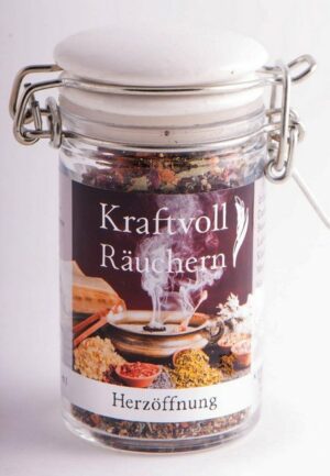 Berk Räucherstäbchen-Halter Räuchermischung Herzöffnung Räuchern Berk HS-1033 60ml Inhalt