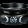 Figuren Shop GmbH Räucherstäbchen-Halter Räucherstäbchenhalter - Hexenkessel - Fantasy Dekoration