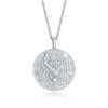 Elli Kette mit Anhänger Sternzeichen Skorpion Zodiac Münze 925 Silber