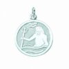 Adelia´s Kette mit Anhänger 925 Silber Sternzeichen Anhänger Wassermann Ø 15
