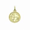 Adelia´s Kette mit Anhänger 333 Gold Sternzeichen Anhänger Schütze Ø 11