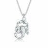 Elli Kette mit Anhänger Sternzeichen Skorpion 925 Sterling Silber