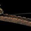 Figuren Shop GmbH Räucherstäbchen-Halter Räucherstäbchenhalter - Grüner Drache auf Burg - Fantasy Dekoration