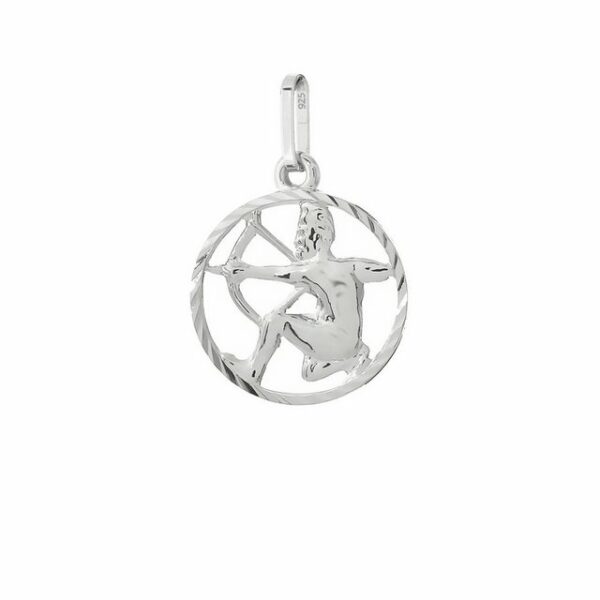 NKlaus Sternzeichenanhänger Schütze Sternzeichen 925er Sterlingsilber 15mm Ket