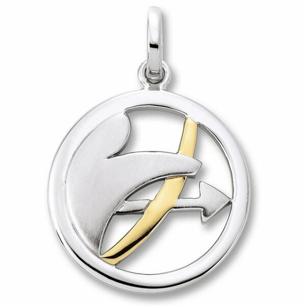 ONE ELEMENT Kette mit Anhänger Schütze Sternzeichen Anhänger aus 925 Silber