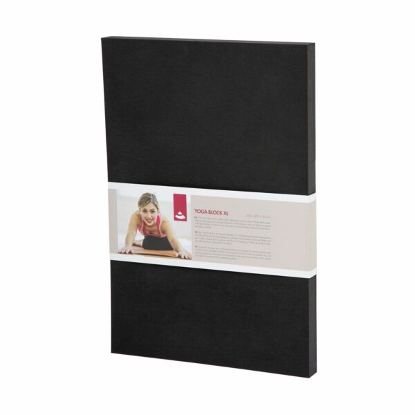 Schulterstandplatte Yoga Block XL (Platte) schwarz