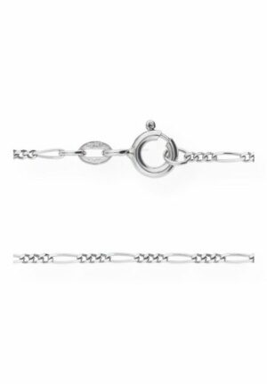 JuwelmaLux Silberkette Halskette Silber Figarokette (1-tlg)
