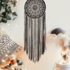 SOTOR Traumfänger Schwarz Tassel Traumfänger Traumfänger hängende Dekoration