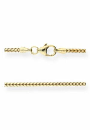 JuwelmaLux Goldkette Halskette gold Damen und Herren Schlange (1-tlg)